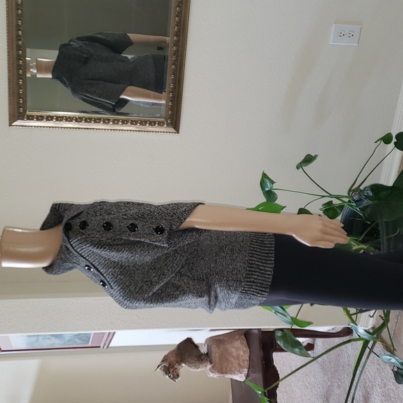 Grass Collection s brindle pattern textured chunky short sleeve - Picture 2 of 7